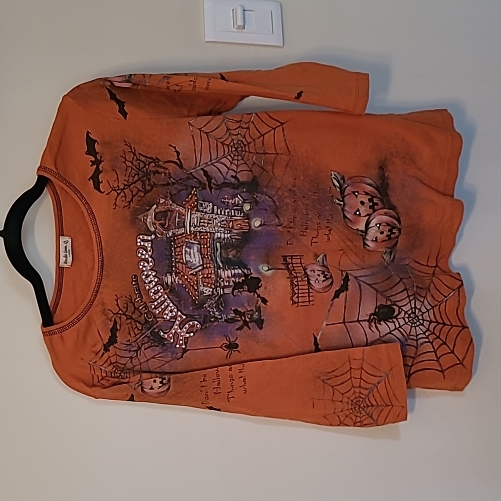 Bling Halloween shirt